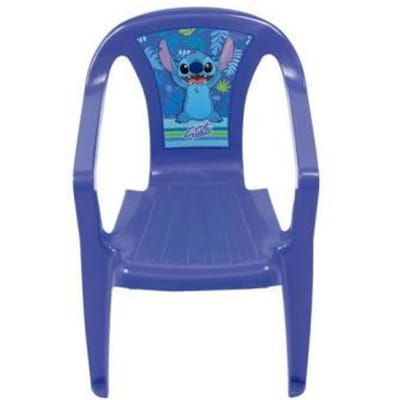 Disney Stitch Stoel blauw plastic, Tafels & Stoelen