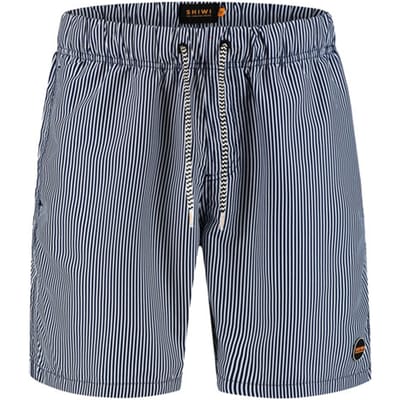 Shiwi Men Swim Shorts Skinny Stripe Dark Navy Blue Größe: S | Badehosen Outlet | Unisex | Blau