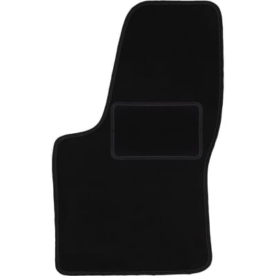 Bestuurdersmat zwart voor: Fiat Seicento hatchback (1998-2010)
