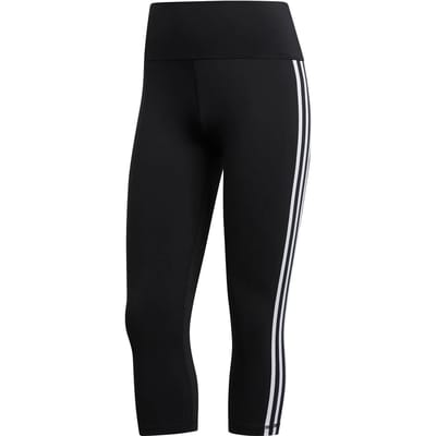 adidas Believe This 2.0 3-Stripes 3/4 Sportlegging Dames - Maat XS
