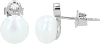 AKZENT Akzent dames oorbel "Asrah" van 925 Sterlingzilver, gerhodineerd, duurzaam