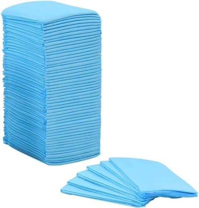 Trainingsmatten Geschikt voor huisdieren, 50 stuks in bulkverpakking - 23,6"x17,7", zeer absorberend en lekvrij, bovenlaag van niet-geweven stof, perfect Geschikt voor zindelijkheidstraining van puppy's en oudere, incontinente honden