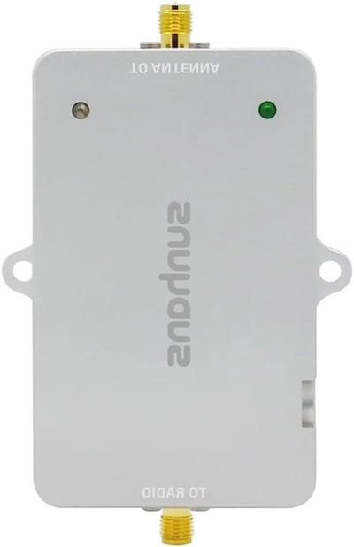 Wifi Signaal Versterker - Netwerk Booster - Draadloze Dekking - Hoge Uitgangsvermogen - 4000mW - Zilver