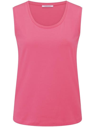 Top ronde hal Van Peter Hahn pink