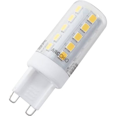 Arcchio LED lamp, G9, 2.700 K, 2 W, helder, 370 lm