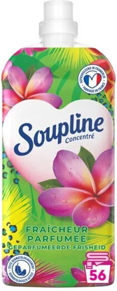 Soupline Wasverzachter "Geurige Frisheid-Paradijs" 56wasb/1.2l