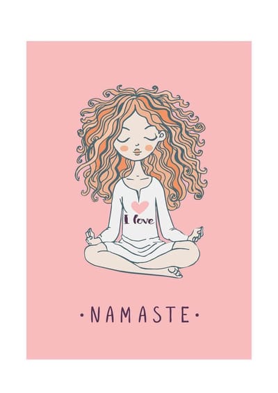 HappyBook - Notebook - Journal - Diary - Meditatiedagboek - Notitieboek - Yoga - Yoga Meisje - Gelijnd - Roze - Werk - Studie - Yogales - Dagboek - School - Mooi Cadeau - Meditation Journal - Journalen - Writing - Your Life - Lifestyle - Doelen - Go