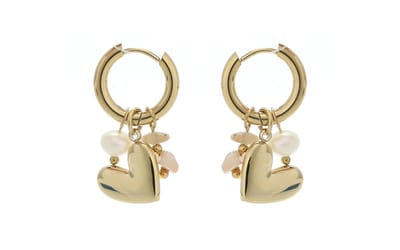 Oorbellen Reina - Goud - Hartje - Romance - Trending - Stainless Steel - Goudkleurig