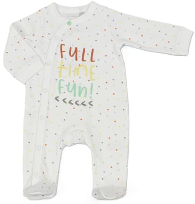 Watch Me Grow - boxpakje - 'full time fun!' sleepsuit - newborn - maat 50