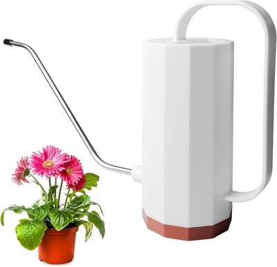 Gieter van 1.7 L voor Binnen- en Buitengebruik, Ideaal voor Planten, Bloemen en Bonsai met Lange Tuit