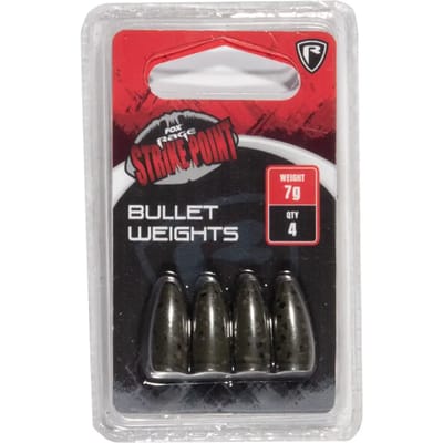 Fox Rage Strike Point Bullet Weights - Maat : 5g - 4pcs