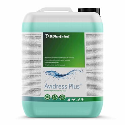 Rohnfried Avidress Plus 5L - supplement voor duiven