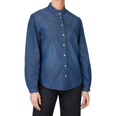 Dames denim shirt met lange mouwen Pepe Jeans Regular