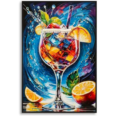 Wanddecoratie Mauro Ferretti Cocktail B