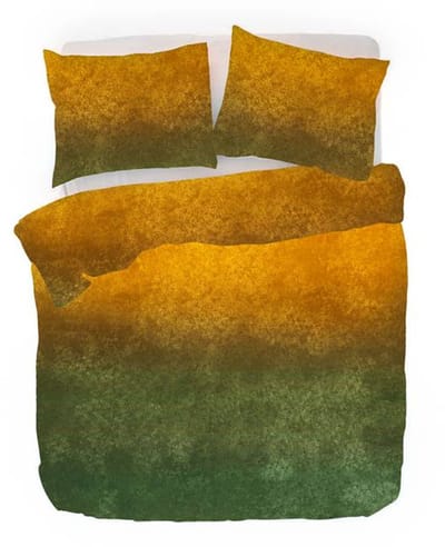 Kayori Gassho Dekbedovertrek - Eenpersoons - 140x200/220 cm - Oranje