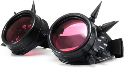 Steampunk Bril Cyber Rave Vintage Victoriaanse Kostuumbril met Verwisselbare Zonneglazen
