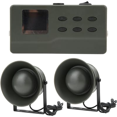 CP390 Double haut-parleur d'extérieur 35 W avec lecteur de sons d'oiseaux électriques MP3 et minuterie