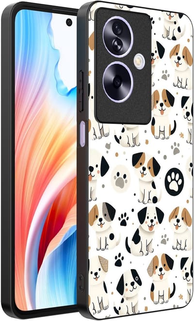 Smartphonica Telefoonhoesje Geschikt voor Oppo A2 - Oppo A79 met honden opdruk - TPU backcover case dog design geschikt voor Oppo A2;Oppo A79