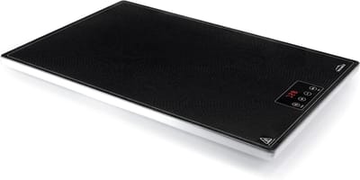 Verwarmingsplaat - Voedselwarmer - Eten Warm Houden - Regelbare Thermostaat - 38x45 cm - Zwart