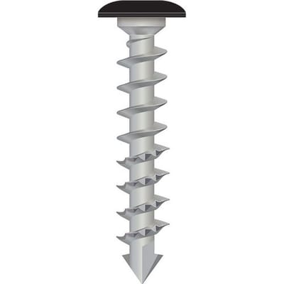 Tuinbeslagschroef - AR-Coating zwart - 6 x 40 mm - 50 stuks