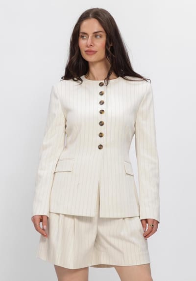 Copenhagen Muse Cmtailor-blazer Blazers Dames - Ecru - Maat M