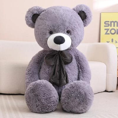 Grote Maat Beer Knuffel Zacht Knuffeldier Wit Bruin Grijs Roze Slaap Kalmerend Kussen Babypoppen Cadeau 80cm