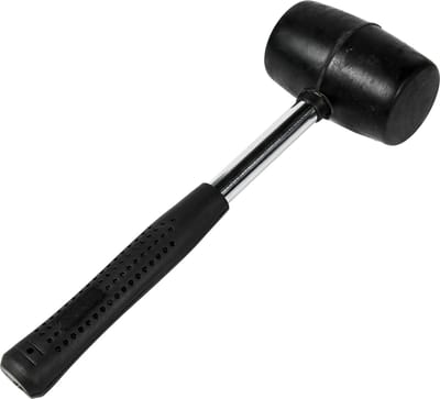 Benson Rubberen hamer - stalen steel - 30 cm - veelzijdig gebruik