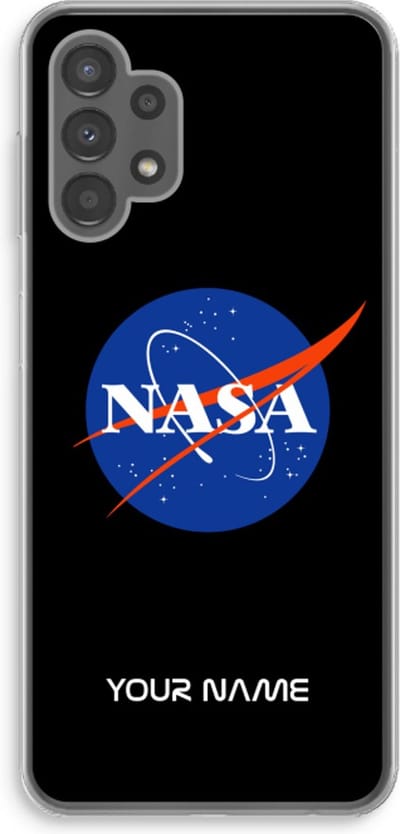Gepersonaliseerd - Case Company® - Hoesje geschikt voor Samsung Galaxy A13 4G hoesje - NASA - Soft Cover Telefoonhoesje - Bescherming aan alle Kanten en Schermrand