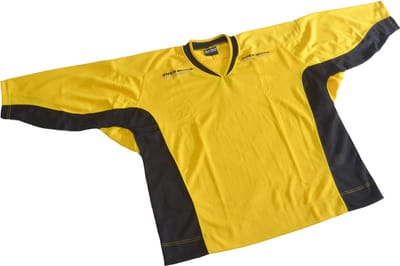IJshockey trainingsshirt Large Sherwood geel/zwart