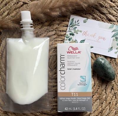 Wella Color Charm toner - T11 + developer - Lightest Beige Blonde - Wella Toner - Haartoner - Licht blond - Anti-geel - Anti yellow