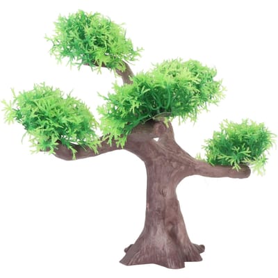 Plantes d'aquarium Simulation Vivantes Sûres Plantes Artificielles pour Aquarium Décoration Ornement green
