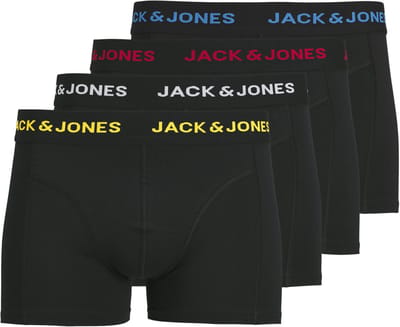 JACK&JONES - JACEMU TRUNKS 4 PACK - Heren - Onderbroeken