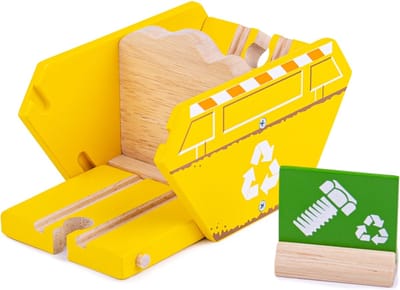 Bigjigs Houten Recycle Bak