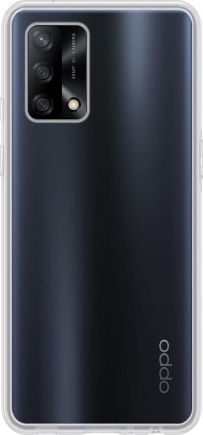 Hoes - Geschikt voor OPPO A74 4G - Sterk & Shockproof - Hoesje Cover - Siliconen Case - Transparant