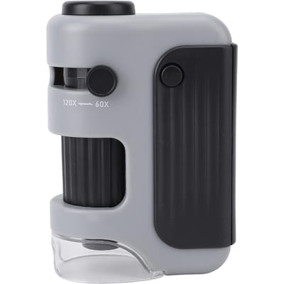 Microscope portable pour enfants, microscope de poche miniature pour étudiants pour l'observation