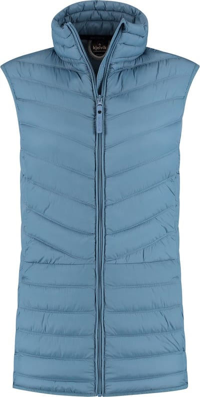 Kjelvik Outdoorbodywarmer Soof Blauw - maat 36