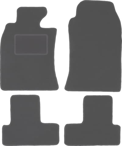 Grafiet automatten voor: Mini Cooper One R50 hatchback (2001-2007)