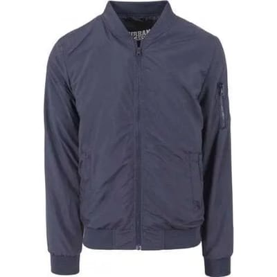 Urban Classics Jas Light Bomber Jacket Tb1258 Navy Mannen Maat - S