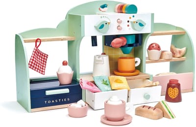 TENDER LEAF Playing - Café Bird's Nest - Met Alle Accessoires Om Je Eigen Koffiehuisje Uit Te Baten - 3 Jaar