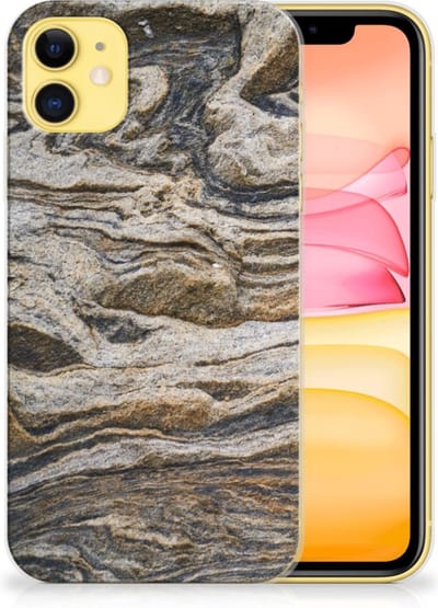 Apple iPhone 11 TPU Siliconen Hoesje Steen