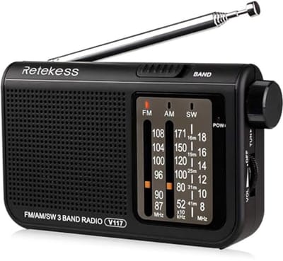 Draagbare Mini Radio met AM, FM en SW Functies - Compact en Handig voor Op Reis
