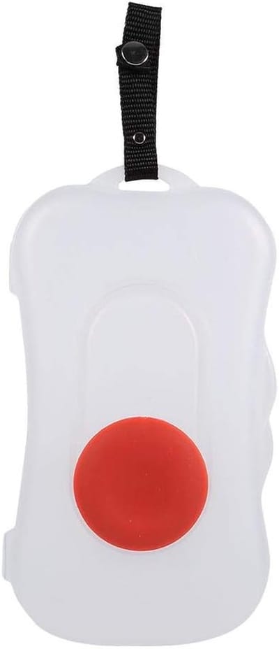 Babydoekjes Doos - Vochtig Doekjes Houder - Onderweg Hygiëne - Voorkomt Uitdroging - 22 x 12.5 x 4 cm - Translucent