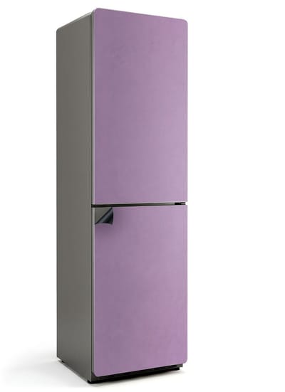 Wallfluent Magnetische Koelkastmat - Lichtpaars Koelkast Magneet Sticker - 60 cm x 205 cm - Lichtpaars Magnetische Koelkastmat - Magnetisch Koelkastaccessoire - Koelkastfront Decoratie Magneet - Stijlvolle Koelkastfolie