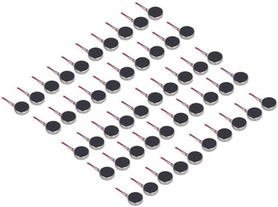Allecto - Mini Vibratiemotoren - Micro Vibration Motor - Laag Geluid en Anti-Interferentie - Formaat 10x2.7mm - Geschikt voor Diverse Toepassingen ...