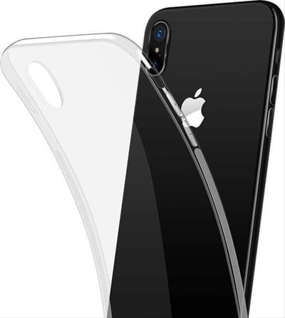 CHPN -Telefoonhoes - Telefooncover - Geschikt voor de Apple iPhone X/XS - iPhonehoesje - Transparant - Smartphone hoesje - Doorzichtig hoesje