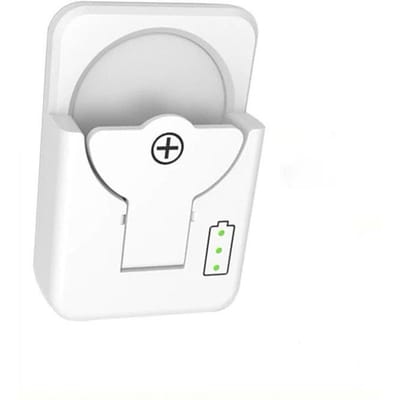 Mini Lithium-knoopcelbatterijlader Draagbare oplaadbare lithiumbatterijlader voor LIR2032 LIR1632 LIR2025 LIR2016-batterij wit