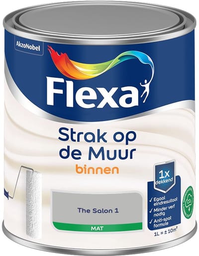 Flexa - Strak Op De Muur Binnen Mat - The Salon 1 - Mengverf - 1 L