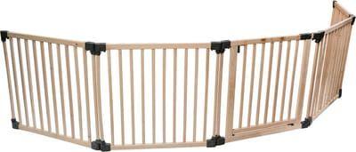 Safetots Houten Meer Panelen Veiligheidshek, Tot 416cm, Naturel Hout