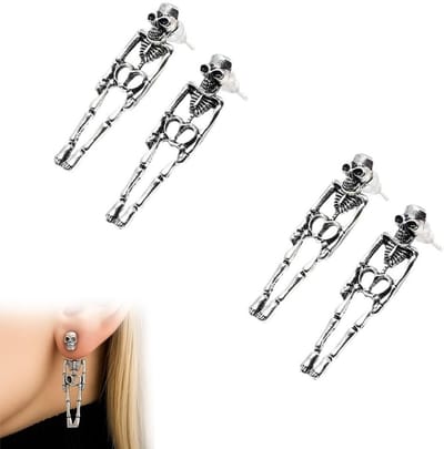 Dailygoods- Halloweenoorbellen met bewegende lichaamsdelen