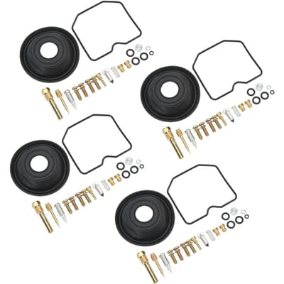 80 stuks Motorfiets Carburateur Reparatieset Carb Rebuild Set Vervanging voor Suzuki GSF600S BANDIT gray
